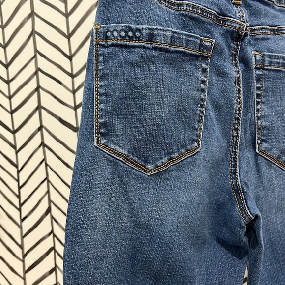 Blank NYC The Great Jones High Rise Skinny Faded Blue Denim Jeans, Size 27 - Picture 10 of 16